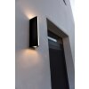 Lutec LEO Applique da esterno LED Nero, 2-Luci