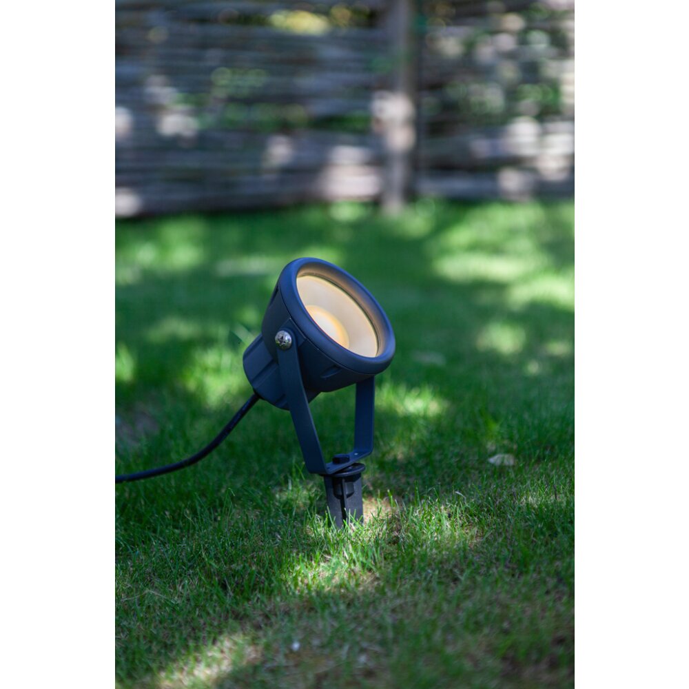 Lutec MINI LETO Picchetto LED Antracite, 1-Luce, Cambia colore main product photo