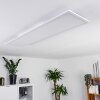 Pau Plafoniera LED Bianco, 1-Luce