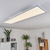 Pau Plafoniera LED Bianco, 1-Luce