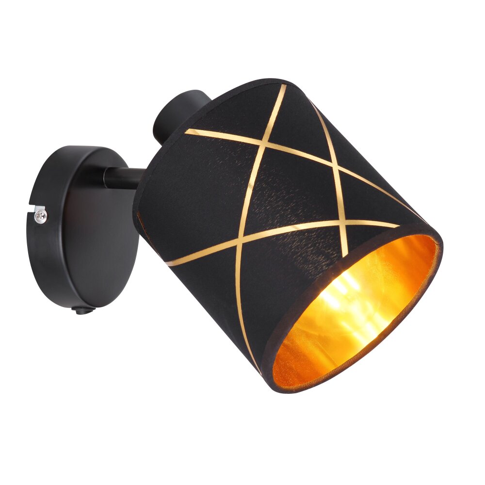 Globo BEMMO Applique Nero, 1-Luce main product photo