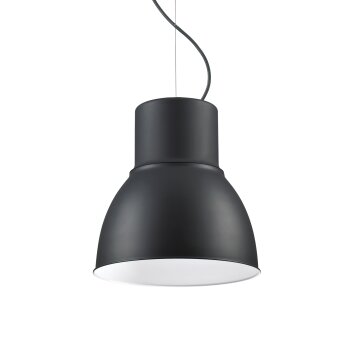 Ideallux BREEZE Lampada a Sospensione Nero, Bianco, 1-Luce