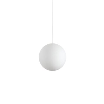 Ideallux CARTA Lampada a Sospensione Bianco, 1-Luce