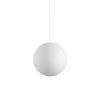 Ideallux CARTA Lampada a Sospensione Bianco, 1-Luce