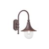 Ideallux CIMA Applique da esterno Grigio, 1-Luce