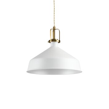 Ideallux ERIS-2 Lampada a Sospensione Oro, 1-Luce