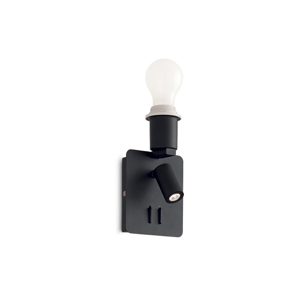 Ideallux GEA Applique Nero, 2-Luci main product photo