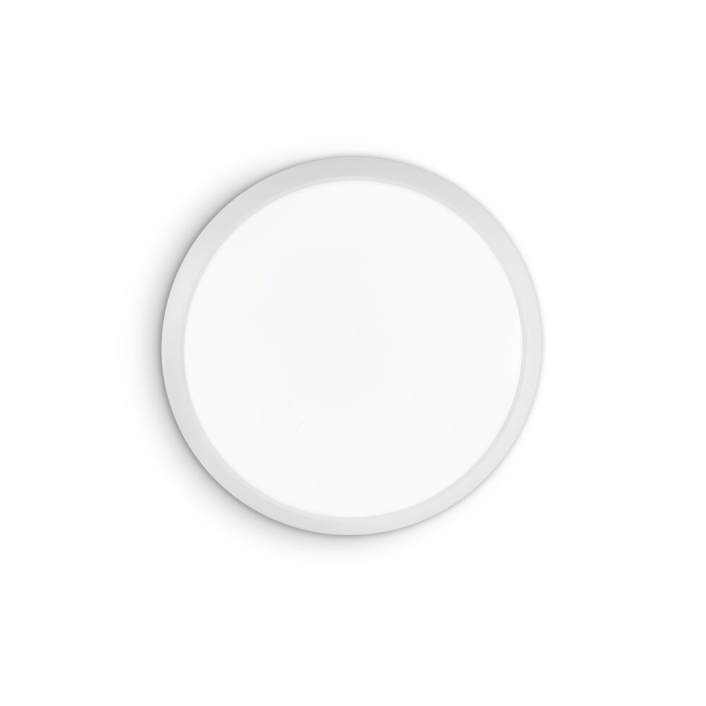 Ideallux GEMMA Plafoniera LED Bianco, 1-Luce main product photo