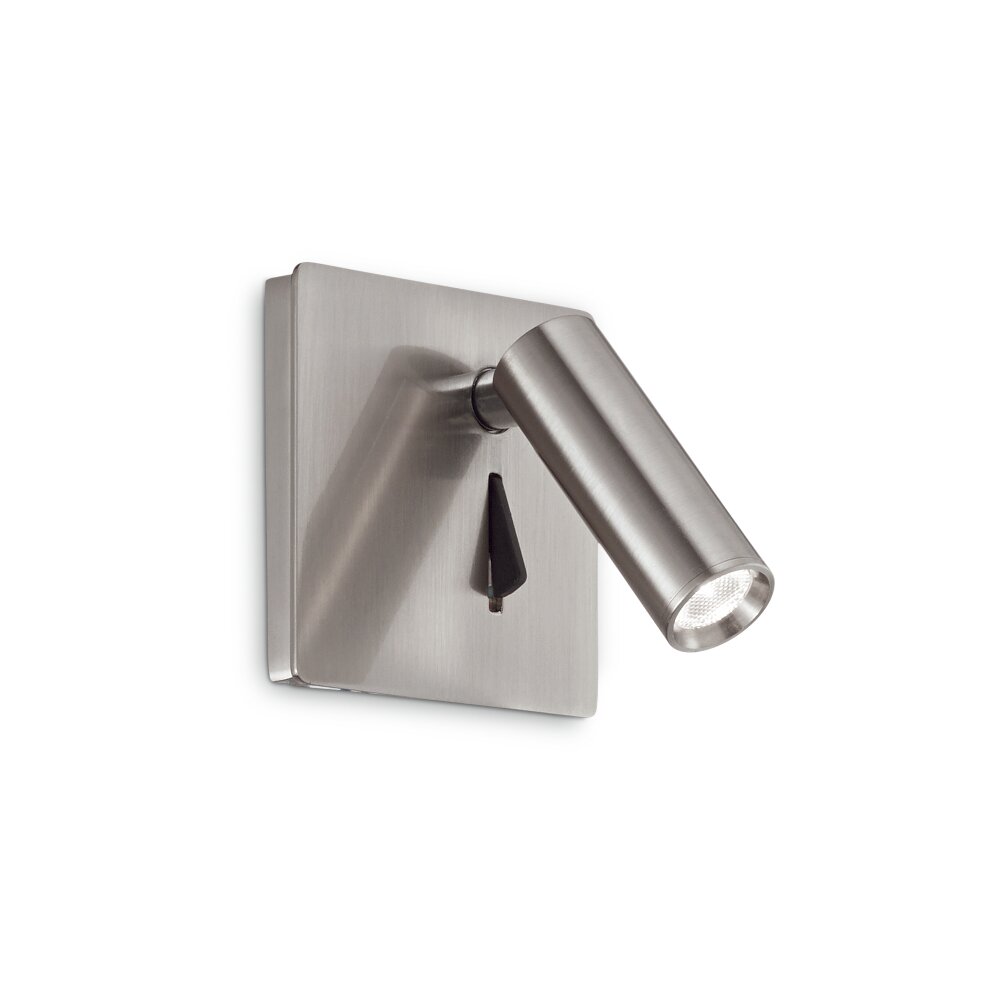Ideallux LITE Applique LED Nichel opaco, 1-Luce main product photo