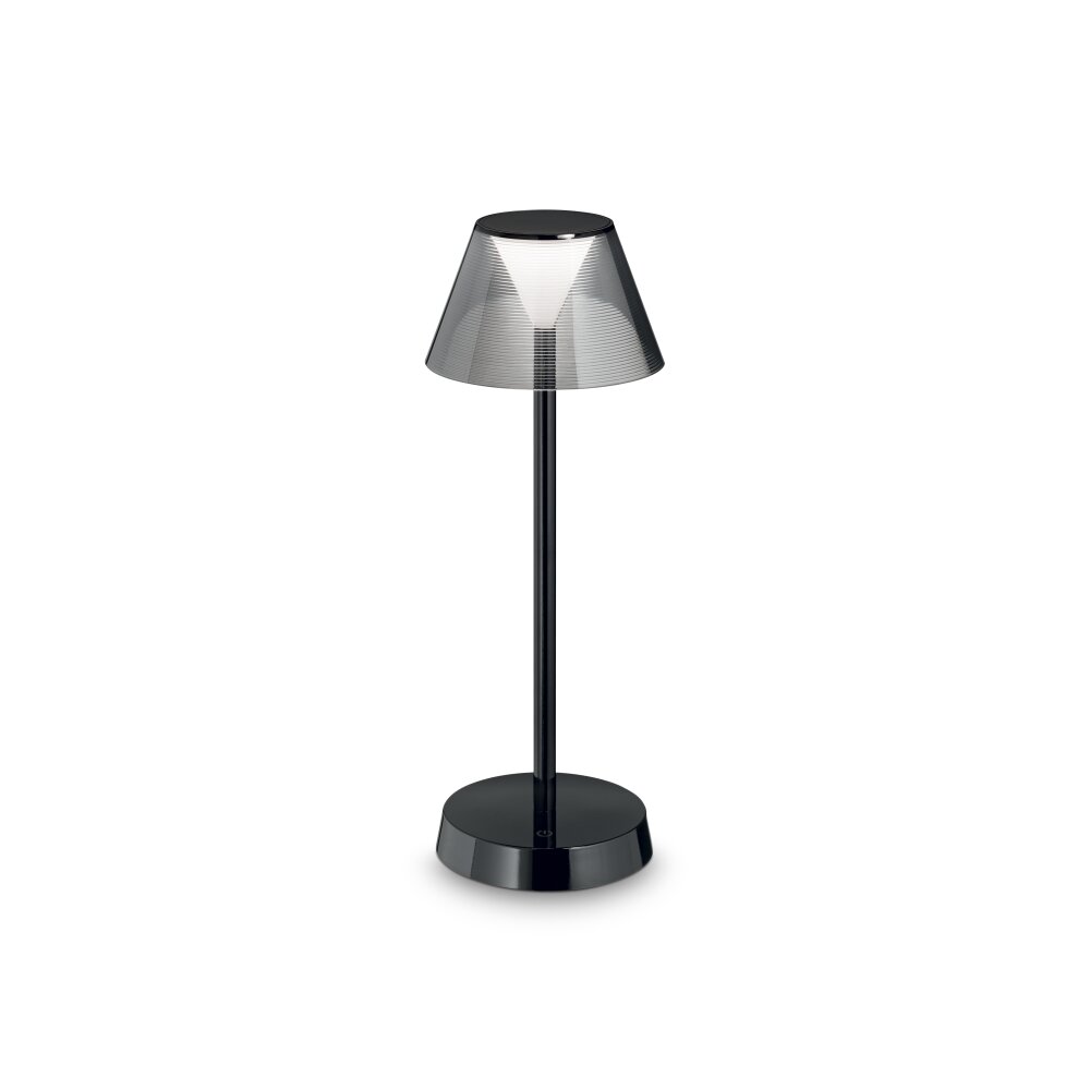 Ideallux LOLITA Lampada da tavolo LED Nero, 1-Luce main product photo