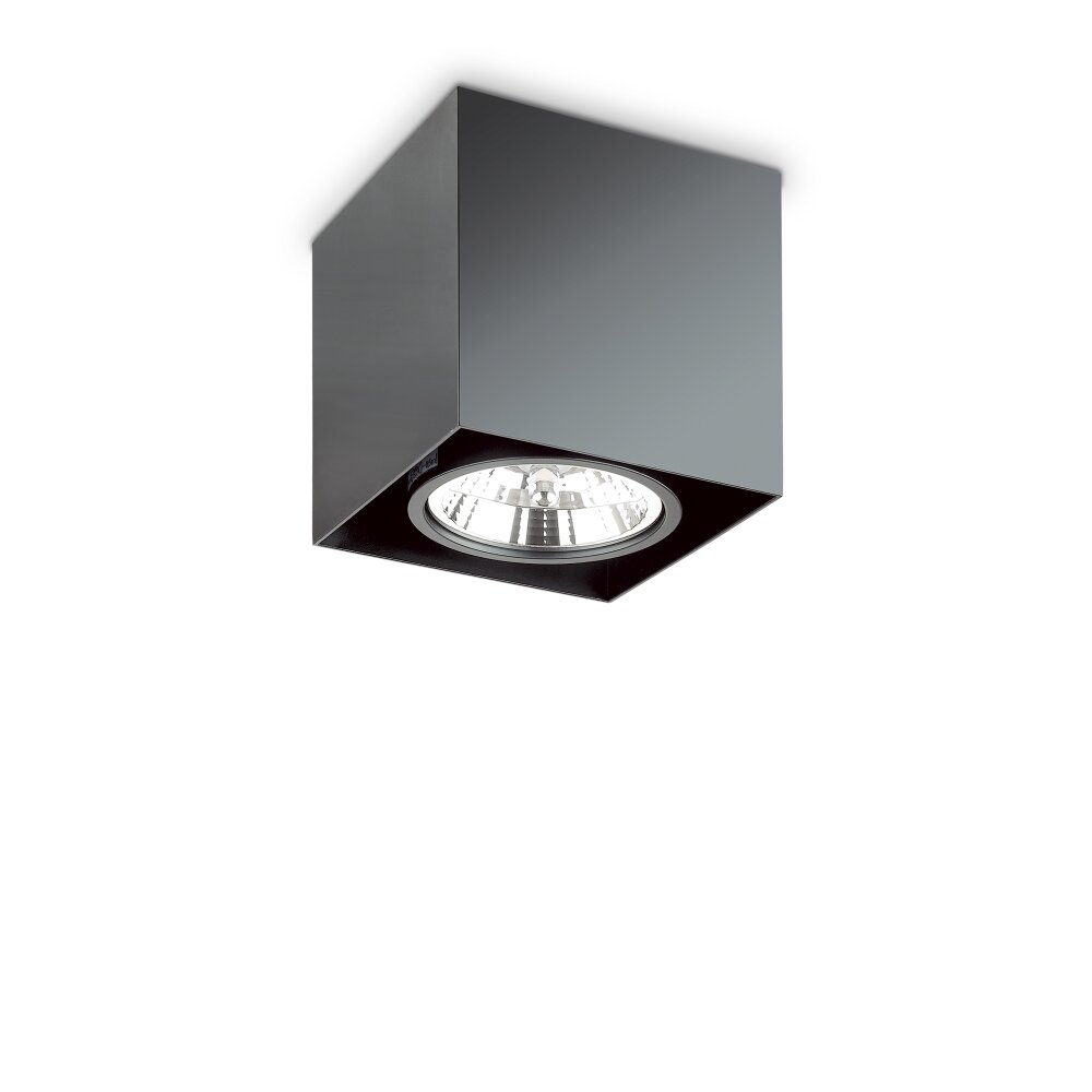 Ideallux MOOD Plafoniera Nero, 1-Luce main product photo