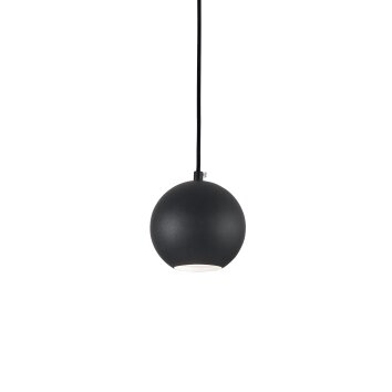 Ideallux MR Lampada a Sospensione Nero, 1-Luce