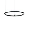 Ideallux ORACLE Lampada a Sospensione LED Nero, 1-Luce