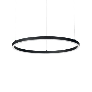 Ideallux ORACLE Lampada a Sospensione LED Nero, 1-Luce