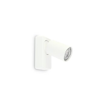 Ideallux RUDY Applique Bianco, 1-Luce