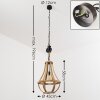 Sonderjylland Lampada a Sospensione Legno chiaro, 1-Luce