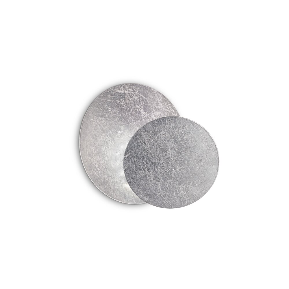 Ideallux TICK Applique LED Argento, 1-Luce main product photo