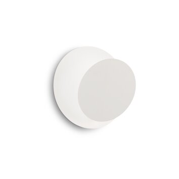 Ideallux TICK Applique LED Bianco, 1-Luce