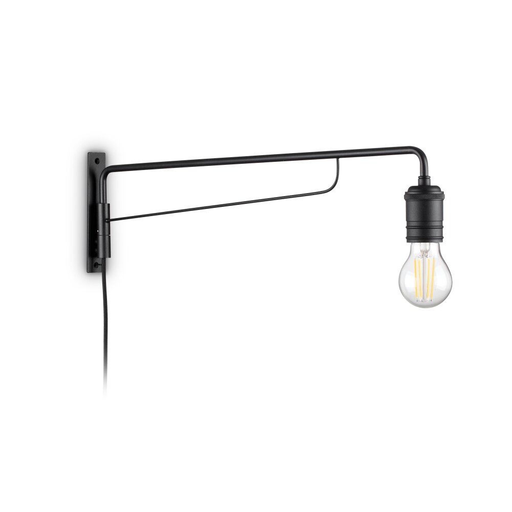 Ideallux TRIUMPH Applique Nero, 1-Luce main product photo