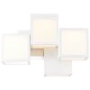 Brilliant Cubix Plafoniera LED Bianco, 1-Luce