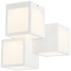 Brilliant Cubix Plafoniera LED Bianco, 1-Luce