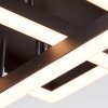 Brilliant Kjorn Plafoniera LED Nero, Bianco, 1-Luce
