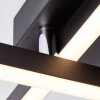 Brilliant Kjorn Plafoniera LED Nero, Bianco, 1-Luce