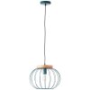 Brilliant Sorana Lampada a Sospensione Blu, 1-Luce
