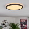 Boyero Plafoniera LED Nero, 1-Luce