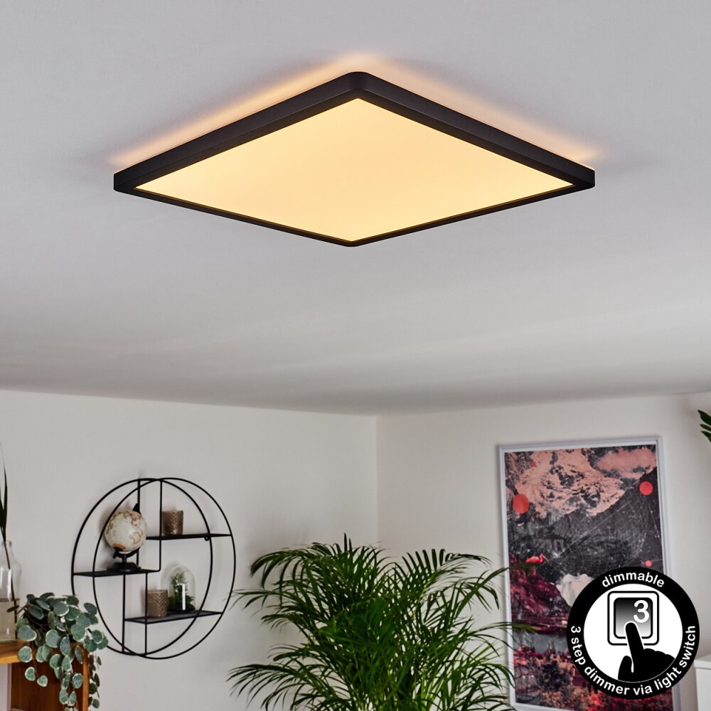 Boyero Plafoniera LED Nero, 1-Luce main product photo