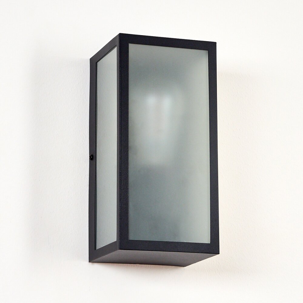Hakkas Applique da esterno Nero, 1-Luce