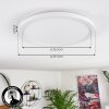 Boyero Plafoniera LED Bianco, 1-Luce