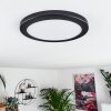 Canditas Plafoniera LED Nero, 1-Luce