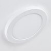 Canditas Plafoniera LED Bianco, 1-Luce