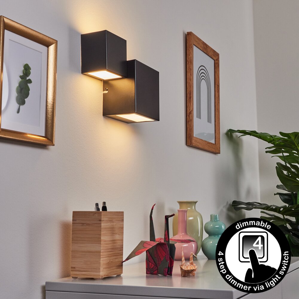 Sumina Applique LED Nero, 1-Luce main product photo