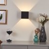 Fulufo Applique LED Ramato, Nero, 1-Luce