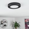 Canditas Plafoniera LED Nero, 1-Luce