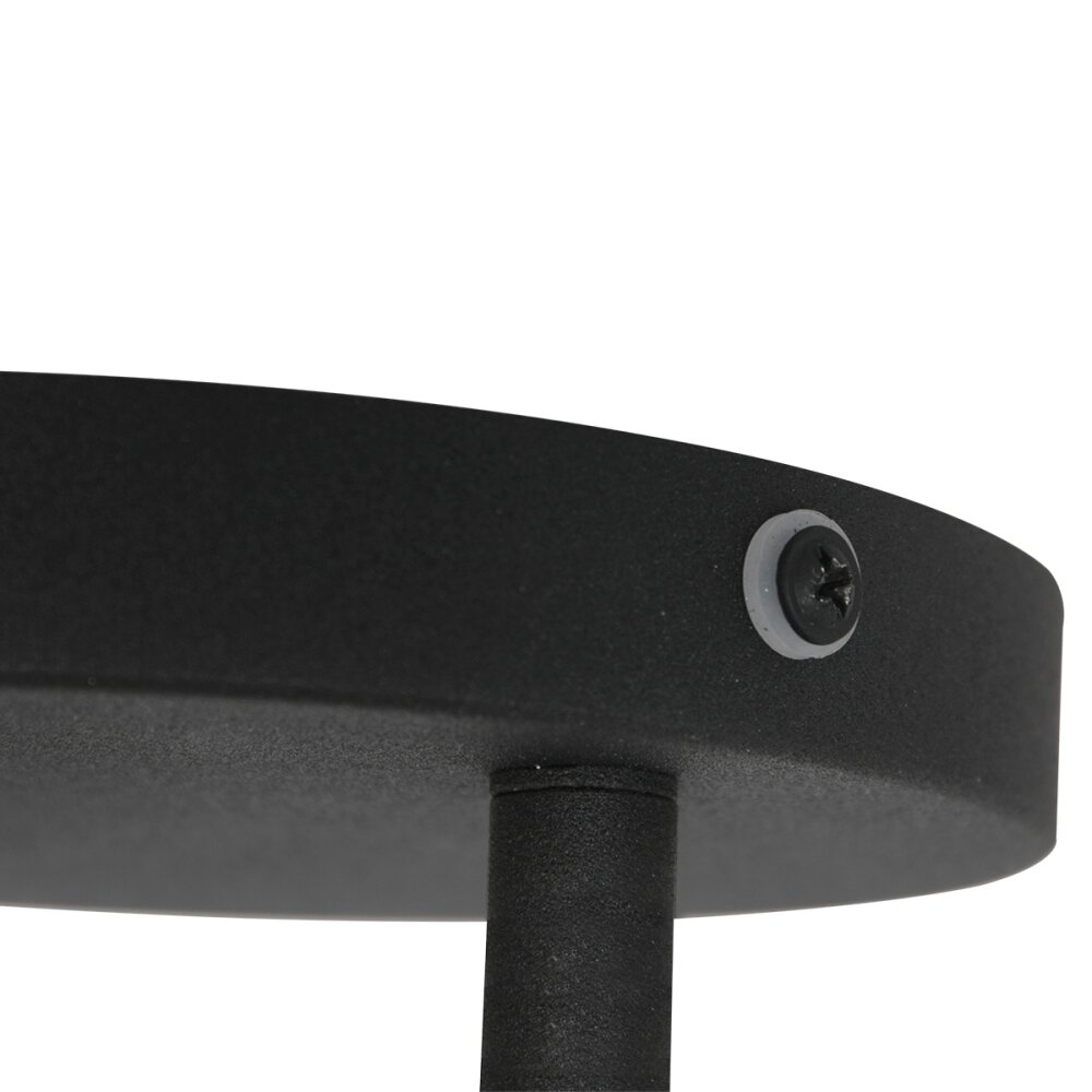 Steinhauer Upround Plafoniera LED Nero, 2-Luci