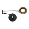 Steinhauer Turound Applique LED Nero, 1-Luce