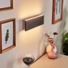 Mosambik Applique LED Nero, Bianco, 1-Luce