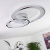 Baiyin Plafoniera LED Cromo, 1-Luce