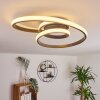 Ignal Plafoniera LED Grigio, 1-Luce