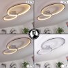 Tuzik Plafoniera LED Cromo, 1-Luce