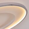 Tuzik Plafoniera LED Cromo, 1-Luce