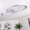 Tuzik Plafoniera LED Cromo, 1-Luce