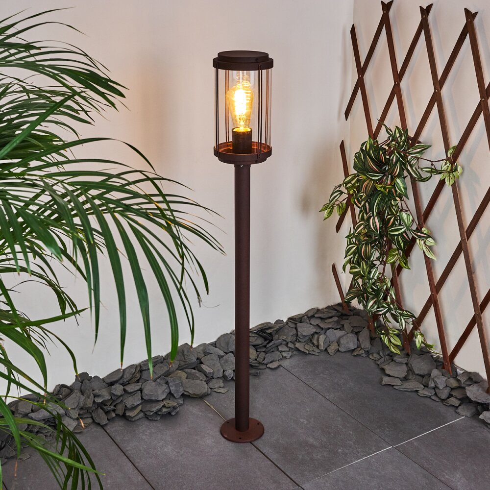 Riola Lampioncino Segnapasso Ruggine, 1-Luce main product photo