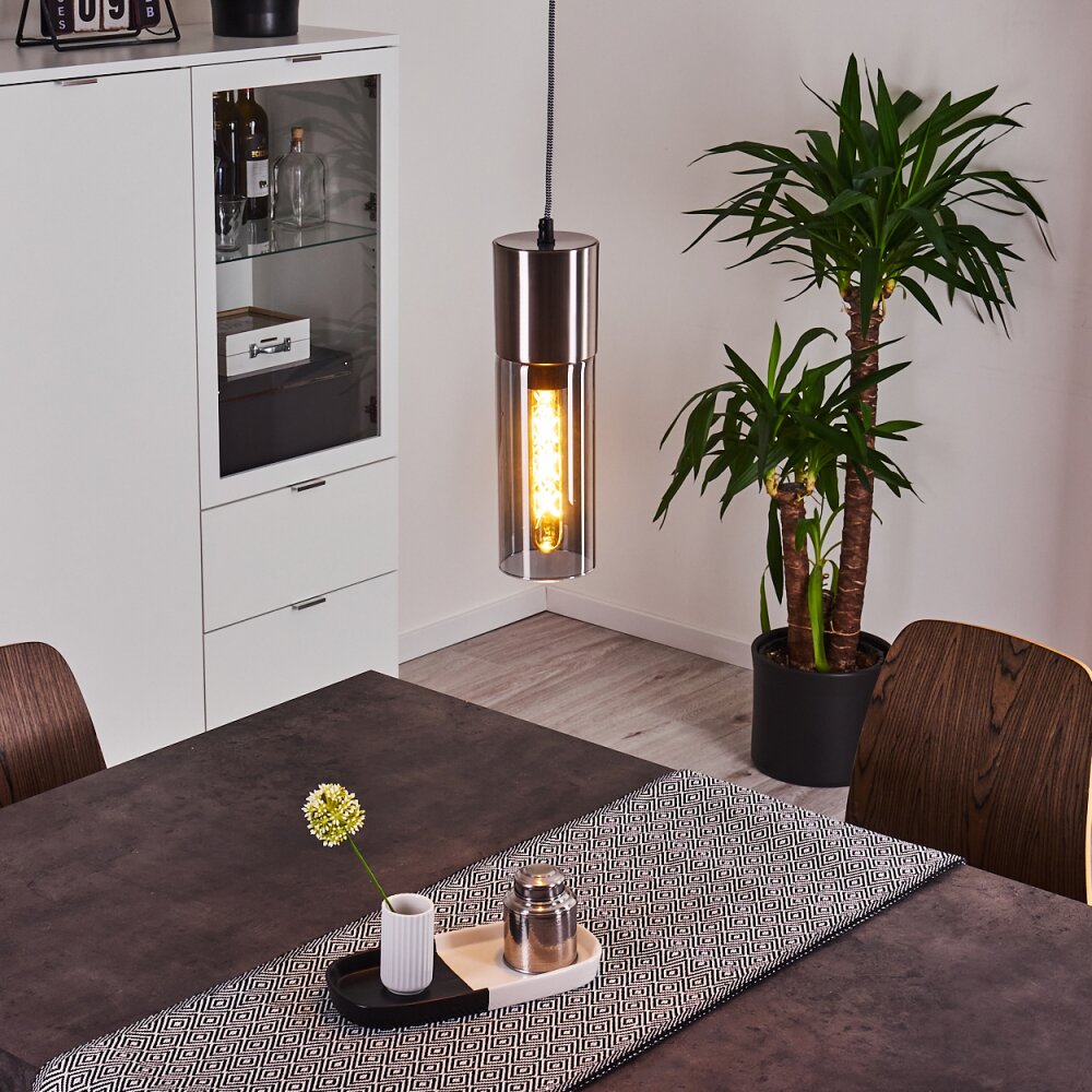 Dulcita Lampadario a sospensione Nichel opaco, 1-Luce main product photo