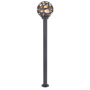 Globo HILARIO Lampioncino Segnapasso Antracite, 1-Luce