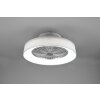 Reality Farsund ventilatore da soffitto LED Bianco, 1-Luce, Telecomando