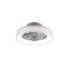 Reality Farsund ventilatore da soffitto LED Bianco, 1-Luce, Telecomando